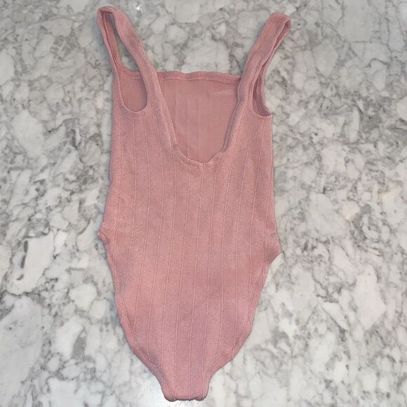 Hunza G Square Neck Nile Swimwear OS - Picture 3 of 8